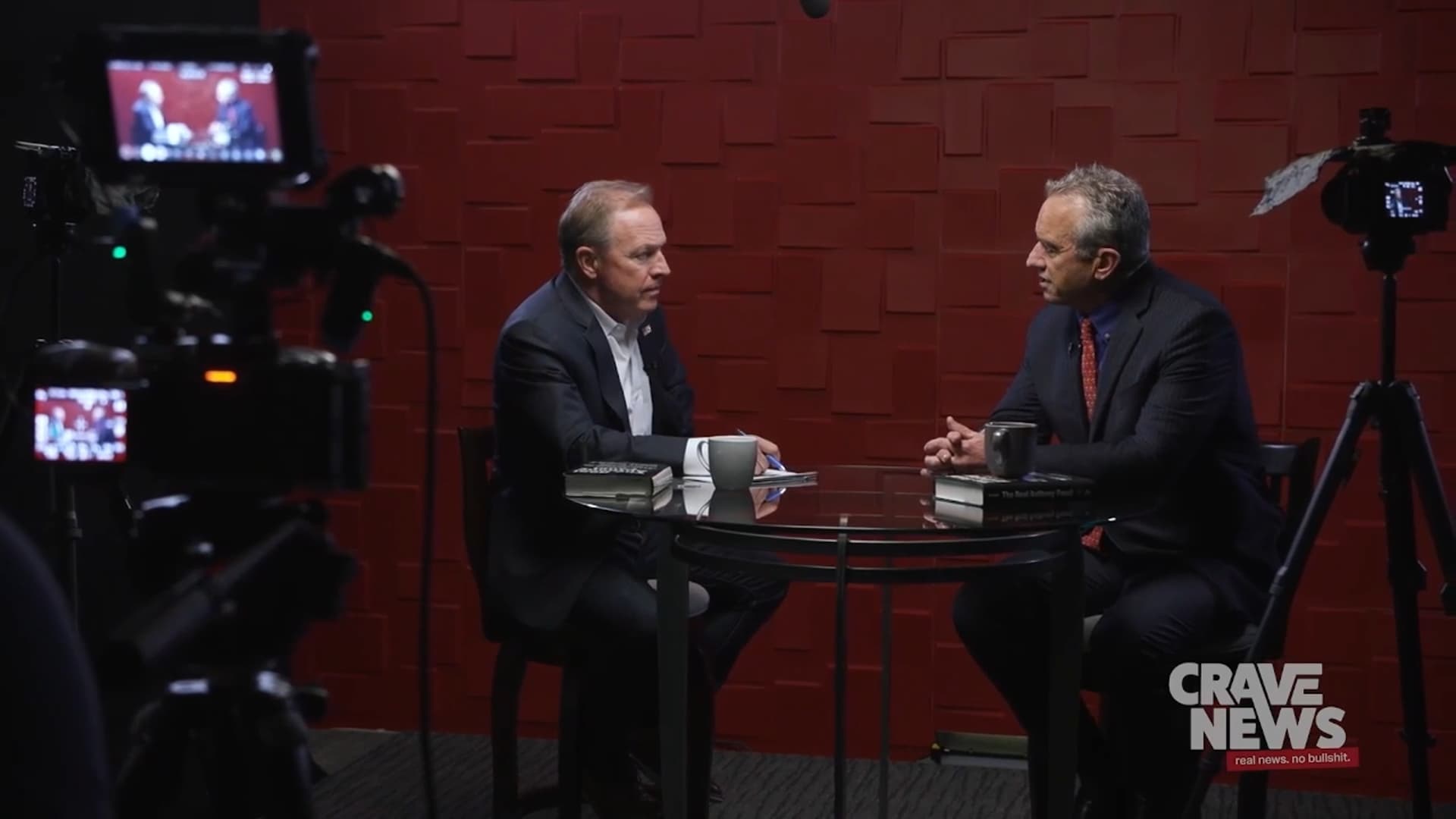 Kent Emmons in conversation with Bobby Kennedy at Crave News